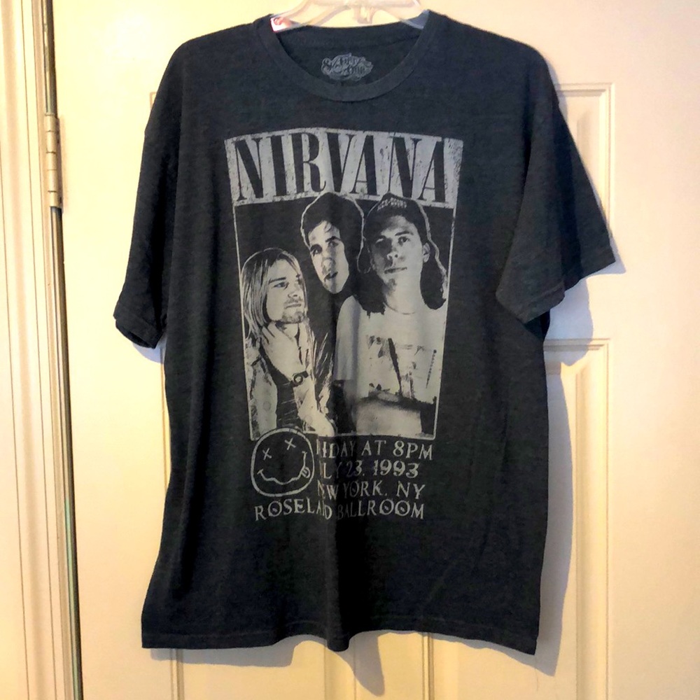 Nirvana tee shirt XL
